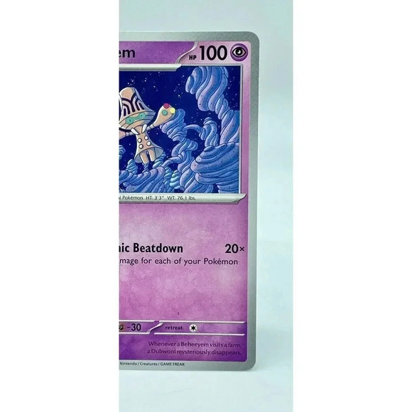 Beheeyem 074/162 Temporal Forces Non Holo Pokemon TCG Mint Unplayed - Picture 3 of 6
